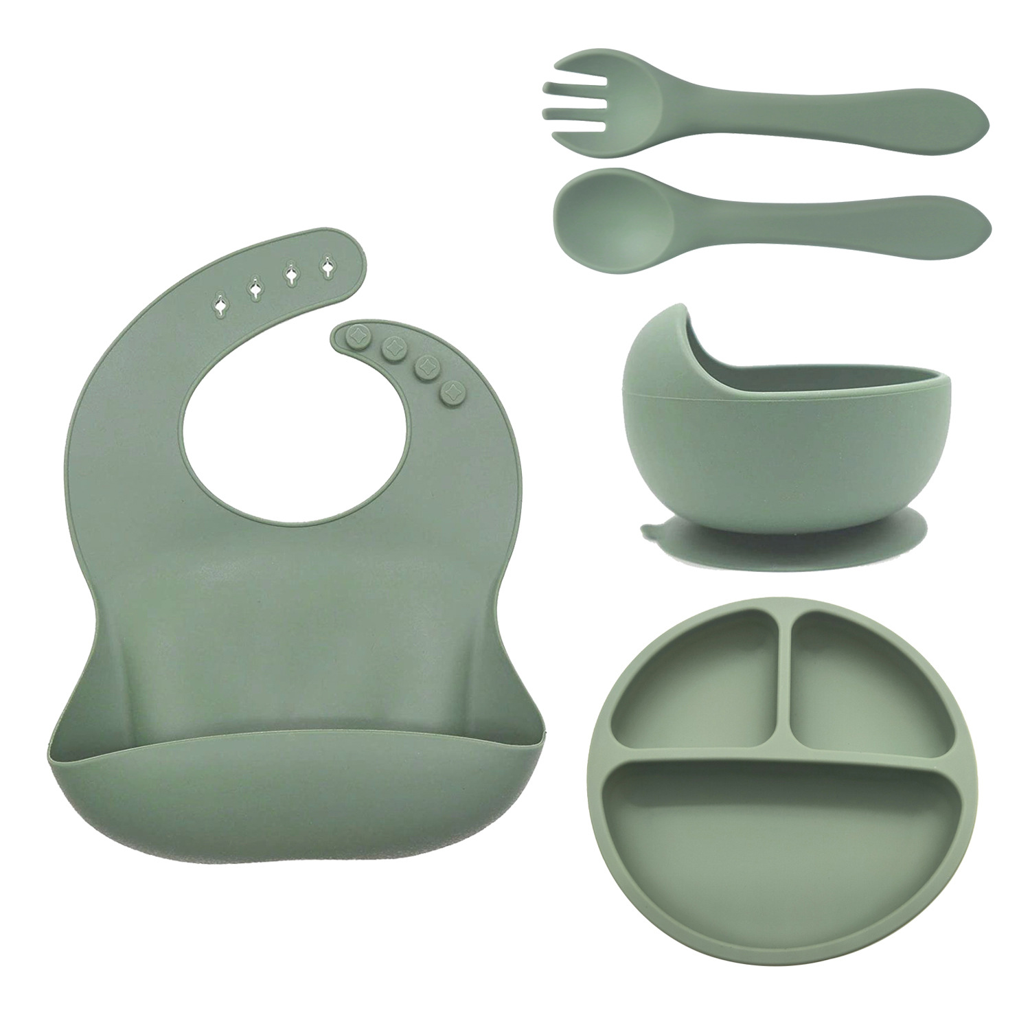 personalised baby weaning set