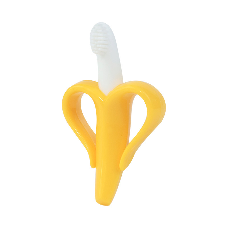 banana silicone teether